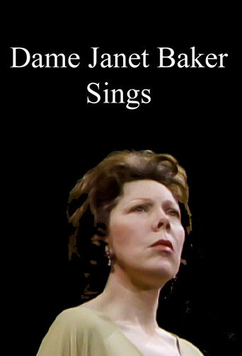 Movie poster for Dame Janet Baker Sings (1981)