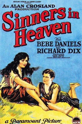 Movie poster for Sinners in Heaven (1924)