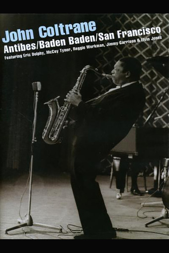 John Coltrane ‎– Antibes/Baden Baden/San Francisco poster