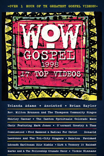 Movie poster for WOW Gospel 1998 (1998)