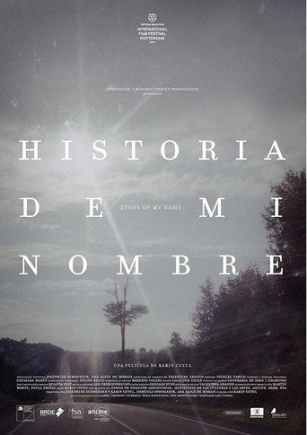 Movie poster for Story of My Name (2019)