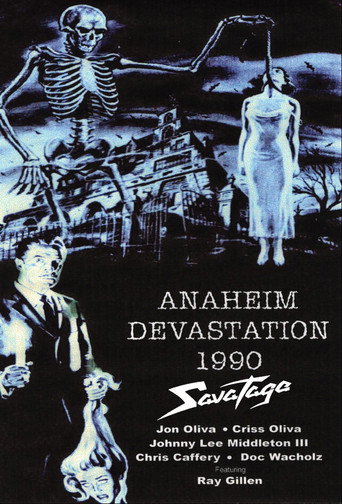 Movie poster for Savatage: Anaheim Devastation 1990 (1990)