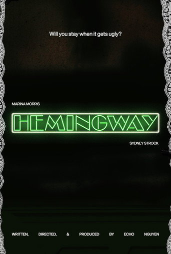 Movie poster for Hemingway (2024)