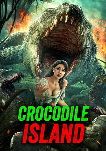 Movie poster for Crocodile Island (2023)