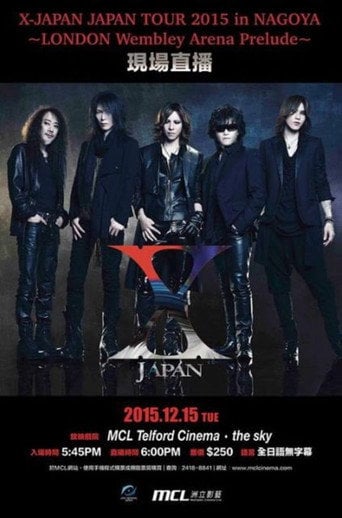 Movie poster for X Japan Japan Tour 2015 In Nagoya (2015)