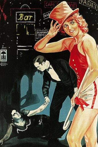 Movie poster for The Lady in Black (1928)
