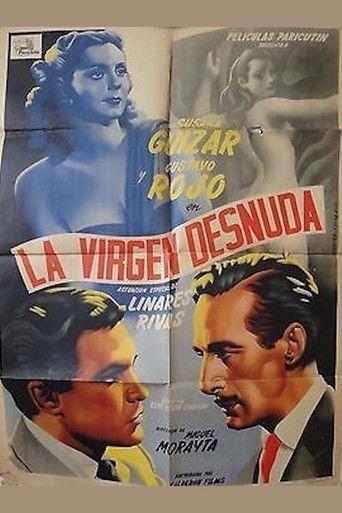 La virgen desnuda poster