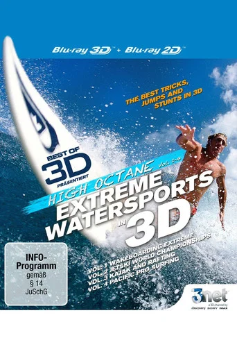 Movie poster for High Octane: Extreme Water Sports in 3D (2015)