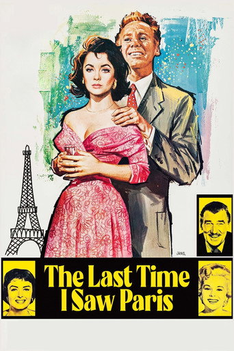 Movie poster for The Last Time I Saw Paris (1954)