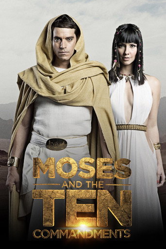 Series poster for Moses and the Ten Commandments (2015)
