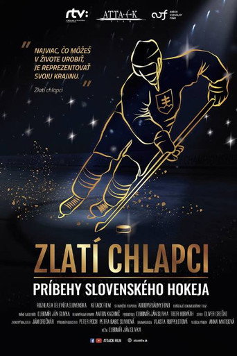 Movie poster for Zlatí chlapci: Príbehy slovenského hokeja (2020)