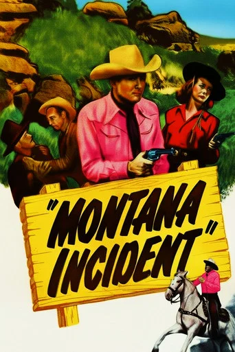 Movie poster for Montana Incident (1952)