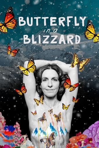 Movie poster for Butterfly in a Blizzard (2025)