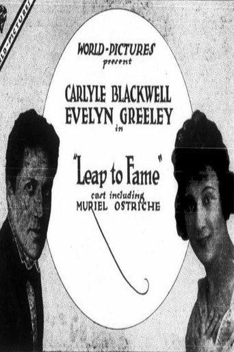 Movie poster for Leap to Fame (1918)