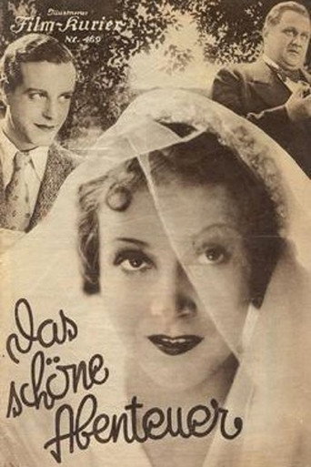 Movie poster for The Beautiful Adventure (1932)