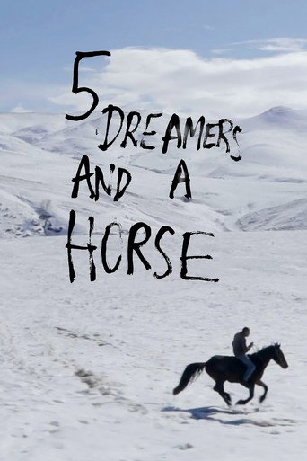 Movie poster for 5 Dreamers and a Horse (2022)