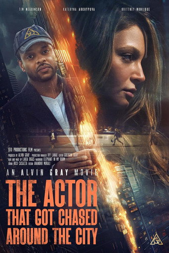 Movie poster for The Actor That Got Chased Around the City (2024)