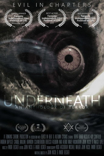 Movie poster for Underneath: An Anthology of Terror (2021)