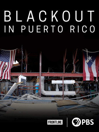 Movie poster for Blackout in Puerto Rico (2018)