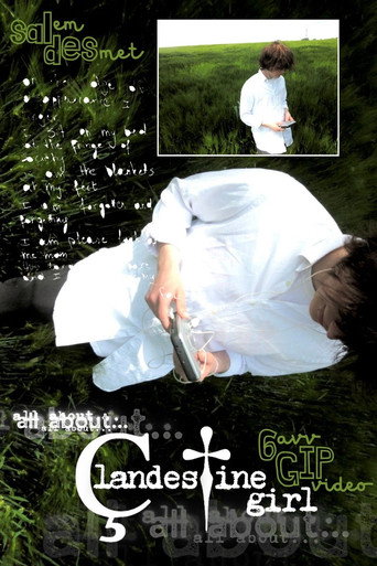 Movie poster for All about clandestine girl. (2023)