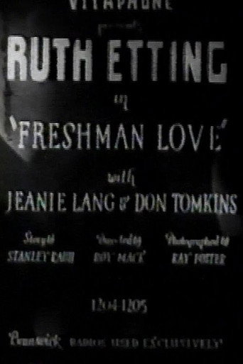 Movie poster for Freshman Love (1931)