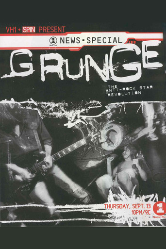 VH1 News Special: Grunge poster