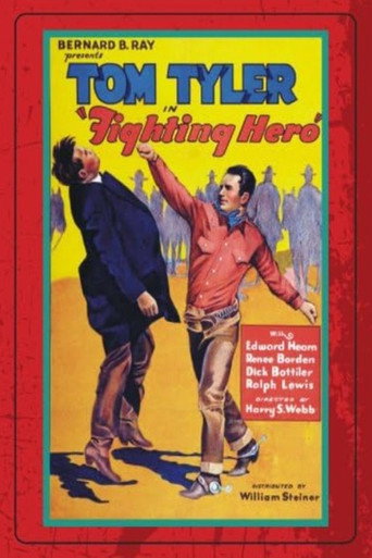 Movie poster for Fighting Hero (1934)