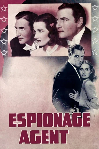 Movie poster for Espionage Agent (1939)