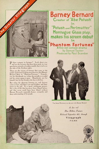 Movie poster for Phantom Fortunes (1916)