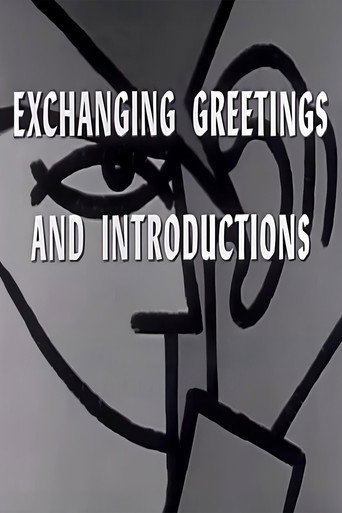 Movie poster for Exchanging Greetings and Introductions (1960)