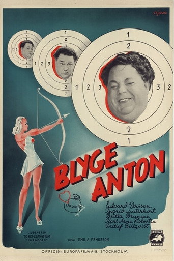 Movie poster for Blyge Anton (1940)