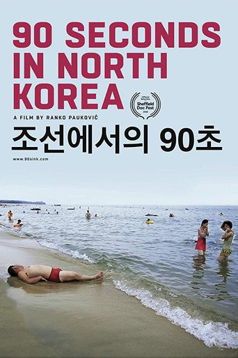 Movie poster for 90 Seconds in North Korea (2018)