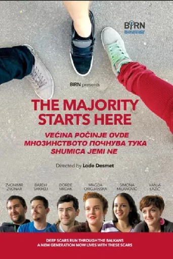 Movie poster for The Majority Starts Here (2013)