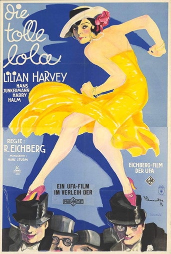 Movie poster for Die tolle Lola (1927)