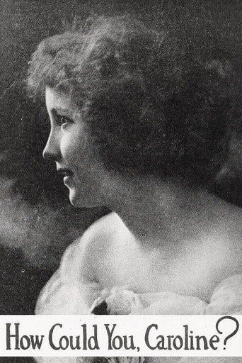 Movie poster for How Could You, Caroline? (1918)