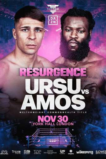 Movie poster for Constantin Ursu vs. Ryan Amos (2025)