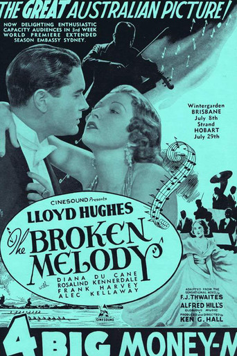 Movie poster for The Broken Melody (1938)