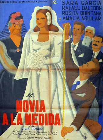 Movie poster for Novia a la medida (1949)