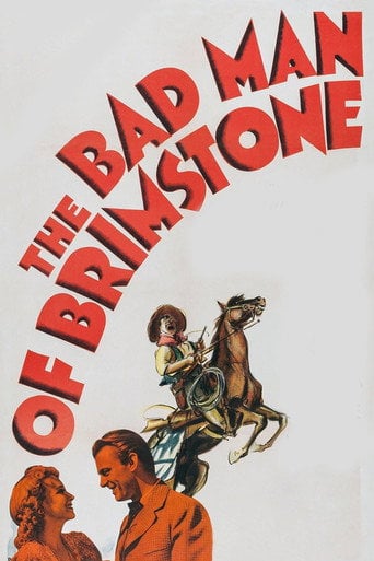 Movie poster for The Bad Man of Brimstone (1937)