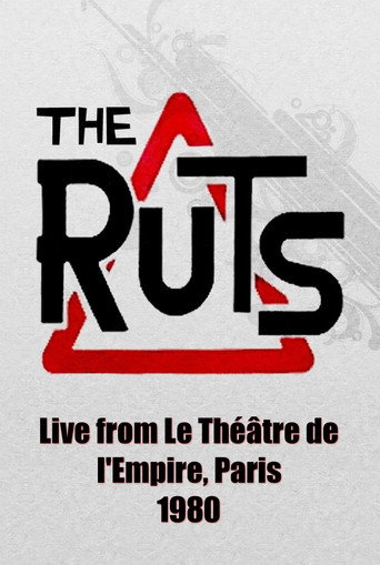 Movie poster for The Ruts: Live from Le Théâtre de l'Empire, Paris (1980)