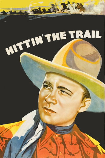 Movie poster for Hittin' the Trail (1937)