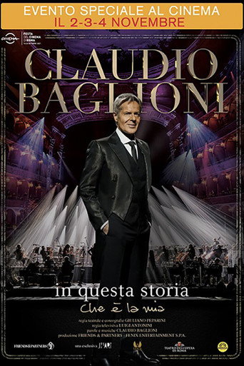 Movie poster for Claudio Baglioni - In questa storia che è la mia (2021)