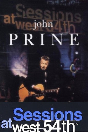 Movie poster for John Prine: Live from Sessions at West 54th (1999)
