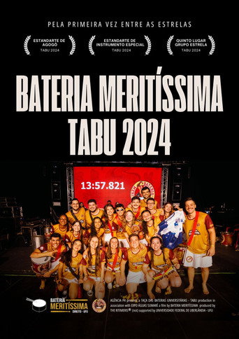 Movie poster for Bateria Meritíssima TABU 2024