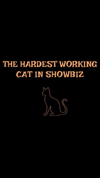 Movie poster for The Hardest Working Cat in Showbiz (2021)