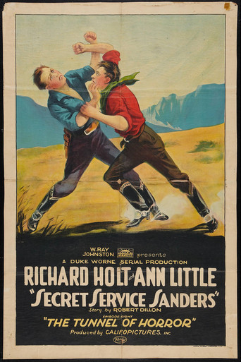 Movie poster for Secret Service Sanders (1925)