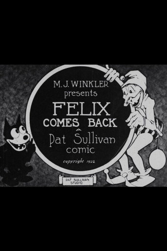 Movie poster for Felix Comes Back (1922)
