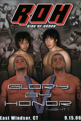 Movie poster for ROH: Glory By Honor V - Night One (2006)