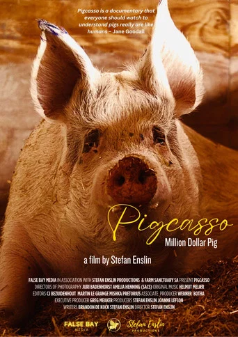 Movie poster for Pigcasso: Million Dollar Pig (2025)