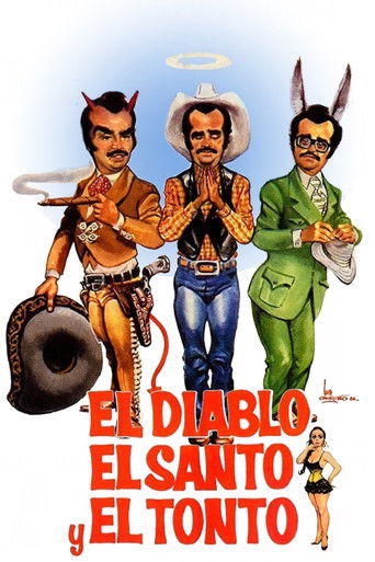 El Diablo El Santo Y El Tonto poster